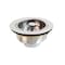 Thrifco Plumbing 3-1/2 Inch Kitchen Sink Strainer Assembly, Chrome Plated Brass 4401415 - alternate 1